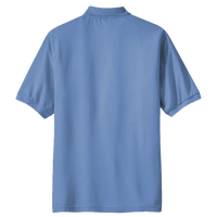 Port Authority Silk Touch Polo, Ultramarine Blue, Back view