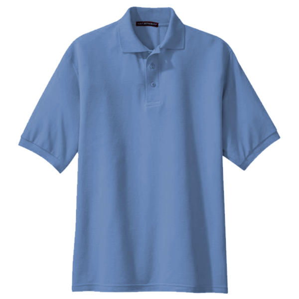 Port Authority Silk Touch Polo, Ultramarine Blue, Front view