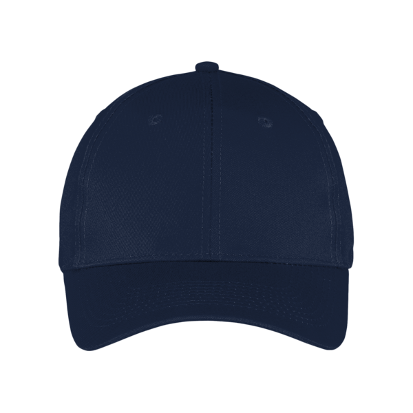 Port Authority Six Panel Twill Cap, Navy, Front view