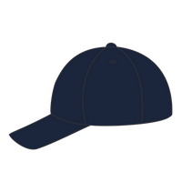 Port Authority Six Panel Twill Cap, Navy, Left Side view