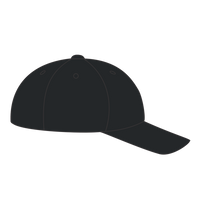 Port Authority Six Panel Unstructured Twill Cap, Black, Headwear Right view