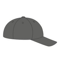 Port Authority Six Panel Unstructured Twill Cap, Charcoal, Headwear Right view