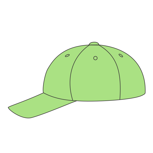 Port Authority Six Panel Unstructured Twill Cap, Lime, Headwear Left view