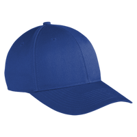 Port Authority Snapback Fine Twill Cap, Royal, Right Side view