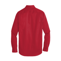 Port Authority SuperPro Twill Shirt, Rich Red, Back view