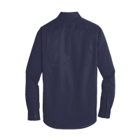 Port Authority SuperPro Twill Shirt, True Navy, Back view