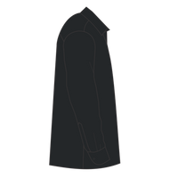 Port Authority Tall Long Sleeve Easy Care Shirt, Black / Light Stone, Right Sleeve (Long) view