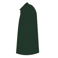 Port Authority Tall Short Sleeve Easy Care Shirt, Dark Green / Navy, Left Sleeve (Short) view