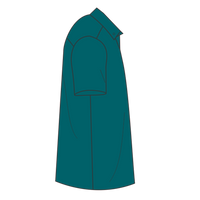Port Authority Tall Short Sleeve Easy Care Shirt, Teal Green / Teal Green, Right Sleeve (Short) view