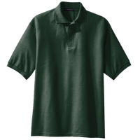 Port Authority Tall Silk Touch Polo, Dark Green, Front view