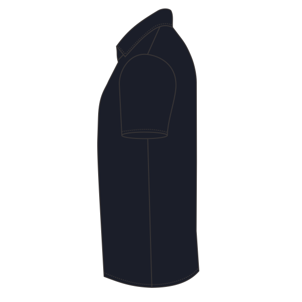 Port Authority Tall Silk Touch Polo, Navy, Left Sleeve (Short) view