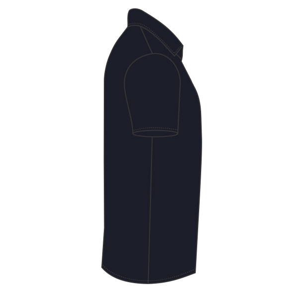Port Authority Tall Silk Touch Polo, Navy, Right Sleeve (Short) view