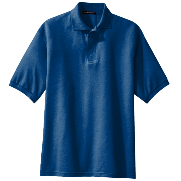 Port Authority Tall Silk Touch Polo, Royal, Front view