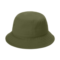 Port Authority Twill Classic Bucket Hat, Olive Drab Green, Back view