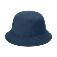 Port Authority Twill Classic Bucket Hat, River Blue Navy, Back view