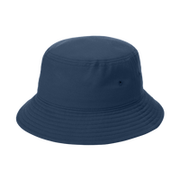 Port Authority Twill Classic Bucket Hat, River Blue Navy, Left Side view