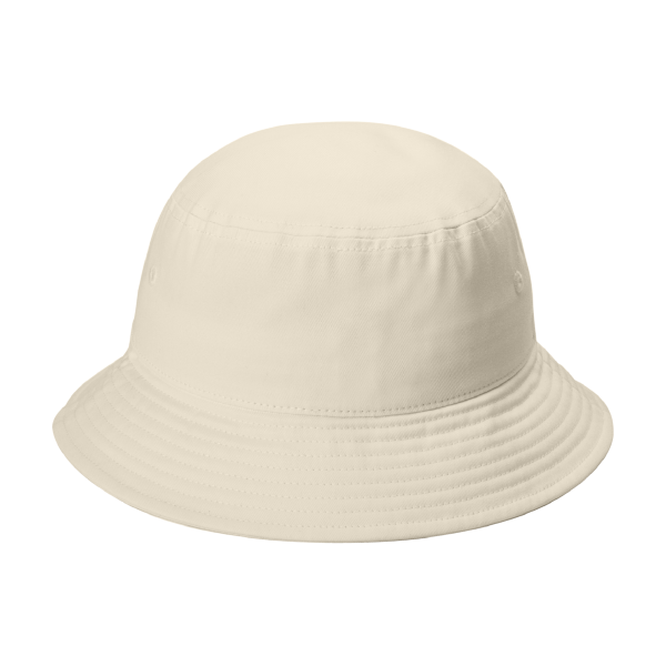 Port Authority Twill Classic Bucket Hat, Sahara, Back view