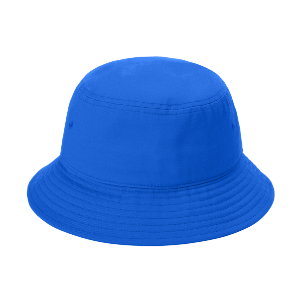 Port Authority Twill Classic Bucket Hat, True Royal, Back view