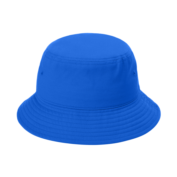 Port Authority Twill Classic Bucket Hat, True Royal, Front view