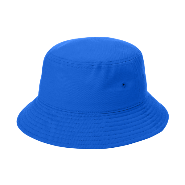 Port Authority Twill Classic Bucket Hat, True Royal, Left Side view