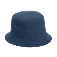 Port Authority Twill Short Brim Bucket Hat, River Blue Navy, Right Side view