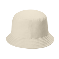 Port Authority Twill Short Brim Bucket Hat, Sahara, Back view