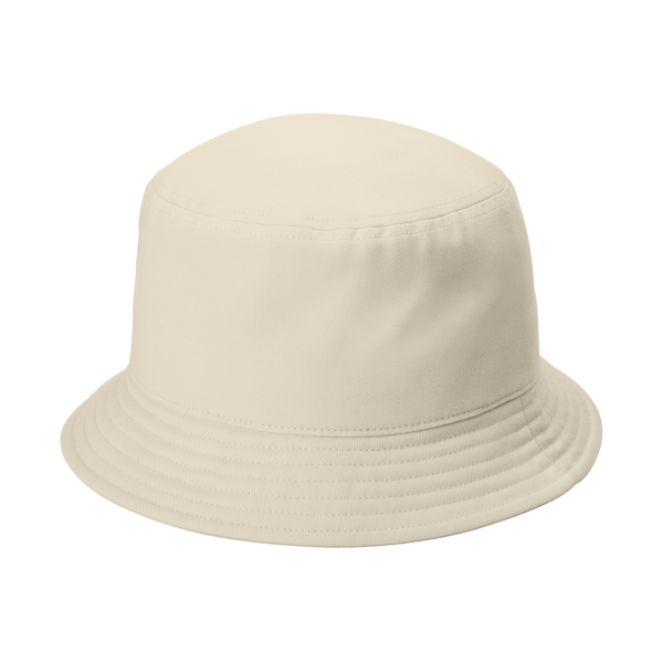 Port Authority Twill Short Brim Bucket Hat, Sahara, Left Side view