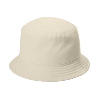 Port Authority Twill Short Brim Bucket Hat, Sahara, Left Side view