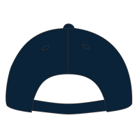 Port Authority Washed Twill Cap, Navy, Back view