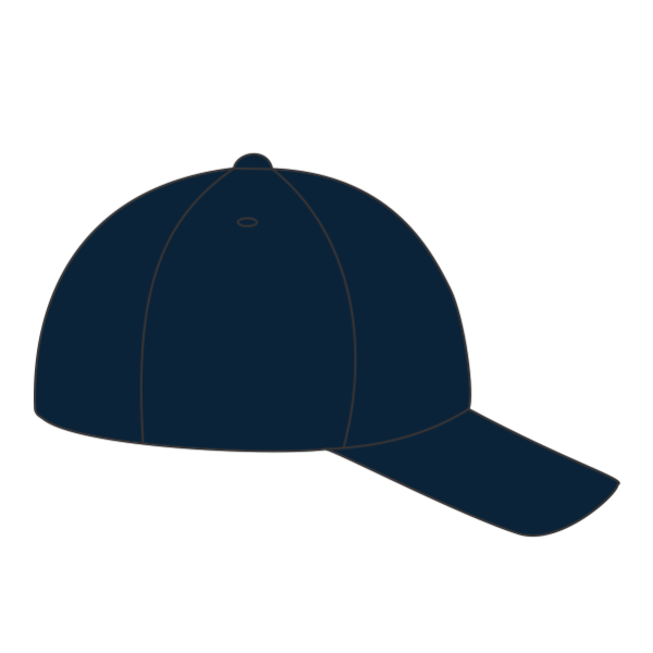 Port Authority Washed Twill Cap, Navy, Right Side view