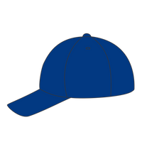 Port Authority Washed Twill Cap, Royal, Left Side view