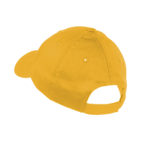 Port Authority Youth Six Panel Twill Cap, Athletic Gold, Back view