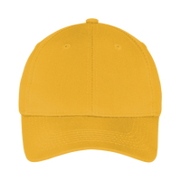Port Authority Youth Six Panel Twill Cap, Athletic Gold, Front view