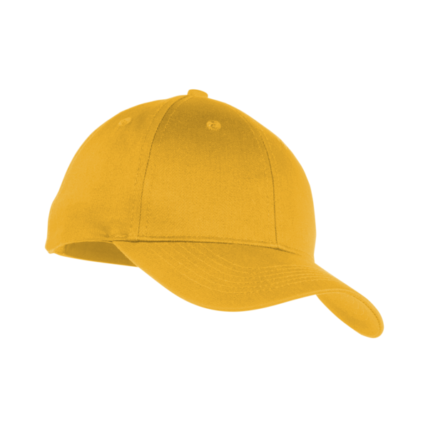 Port Authority Youth Six Panel Twill Cap, Athletic Gold, Right Side view