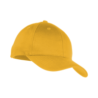 Port Authority Youth Six Panel Twill Cap, Athletic Gold, Right Side view