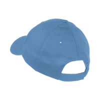 Port Authority Youth Six Panel Twill Cap, Carolina Blue, Back view