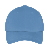 Port Authority Youth Six Panel Twill Cap, Carolina Blue, Front view