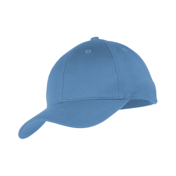 Port Authority Youth Six Panel Twill Cap, Carolina Blue, Left Side view
