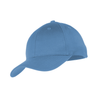 Port Authority Youth Six Panel Twill Cap, Carolina Blue, Left Side view