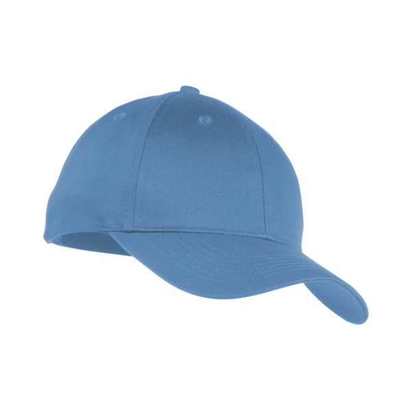 Port Authority Youth Six Panel Twill Cap, Carolina Blue, Right Side view