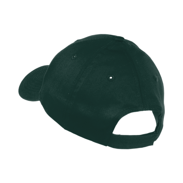 Port Authority Youth Six Panel Twill Cap, Hunter, Back view