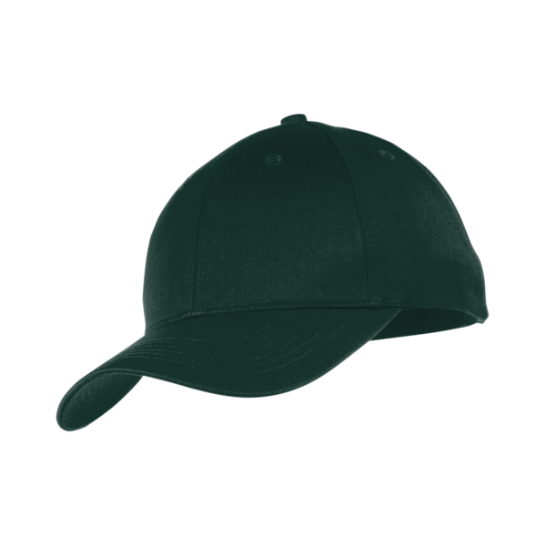 Port Authority Youth Six Panel Twill Cap, Hunter, Left Side view