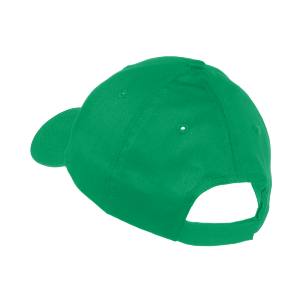 Port Authority Youth Six Panel Twill Cap, Kelly Green, Back view