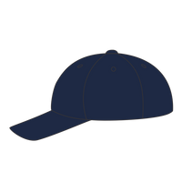 Port Authority Youth Six Panel Unstructured Twill Cap, Navy, Headwear Left view
