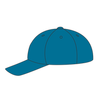 Port Authority Youth Six Panel Unstructured Twill Cap, Sapphire, Headwear Left view