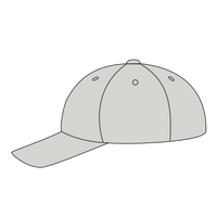Port Authority Youth Six Panel Unstructured Twill Cap, Silver, Headwear Left view
