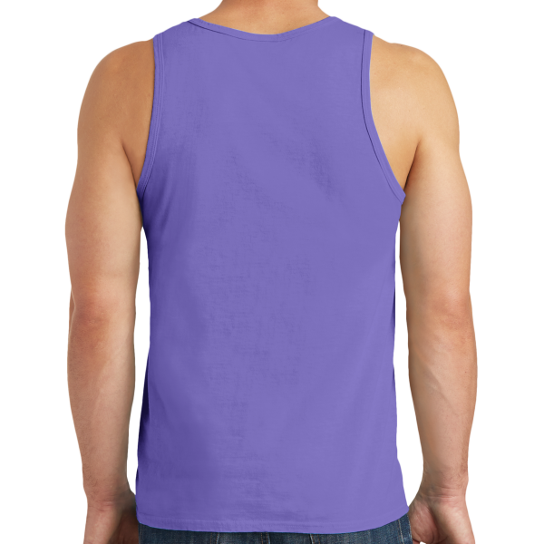Port & Co Beach Wash ® Garment Dyed Tank, Amethyst, Back view