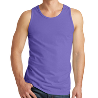 Port & Co Beach Wash ® Garment Dyed Tank, Amethyst, Front view