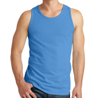 Port & Co Beach Wash ® Garment Dyed Tank, Blue Moon, Front view