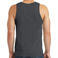 Port & Co Beach Wash ® Garment Dyed Tank, Coal, Back view